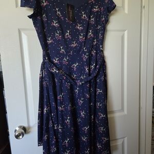 Cute Navy Bambi Dress